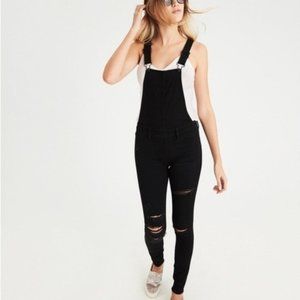 American Eagle Skinny Leg Overalls
